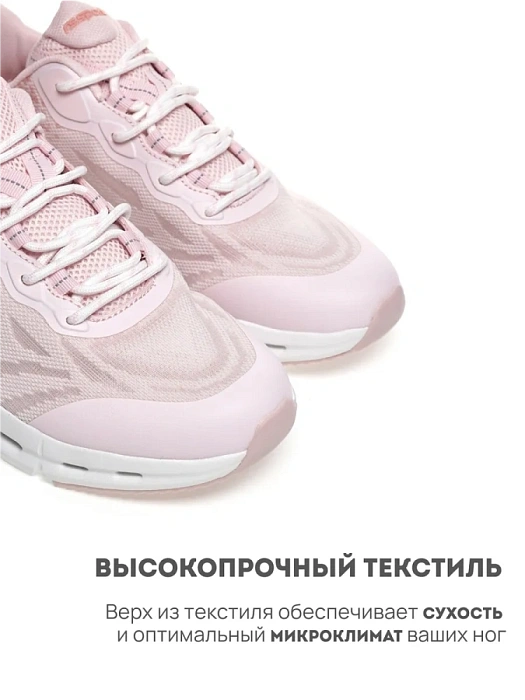 Женские кроссовки RS SPORT розовые, артикул LH227B14_PINK