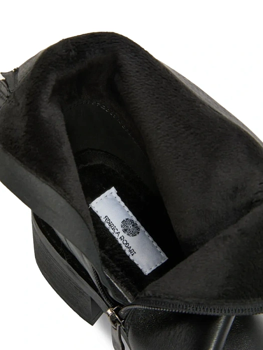 Женские ботинки FEDERICA RODARI черные, артикул 6AB987-A61R