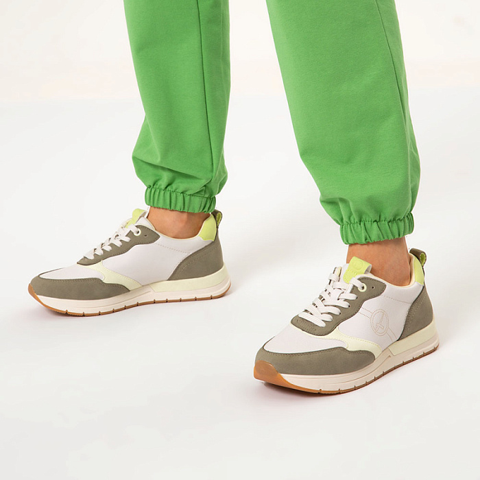 Женские кроссовки TAMARIS белые, артикул 1-23733-42-770