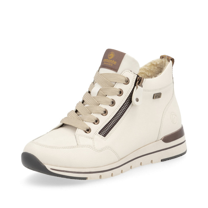 Женские ботинки REMONTE бежевые, артикул R6770-60