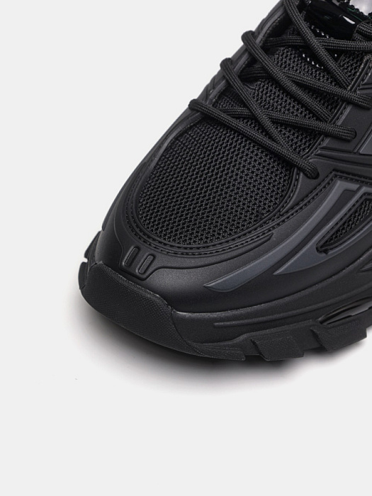 Мужские кроссовки BRUNO RENZONI  черные, артикул VK63-162392