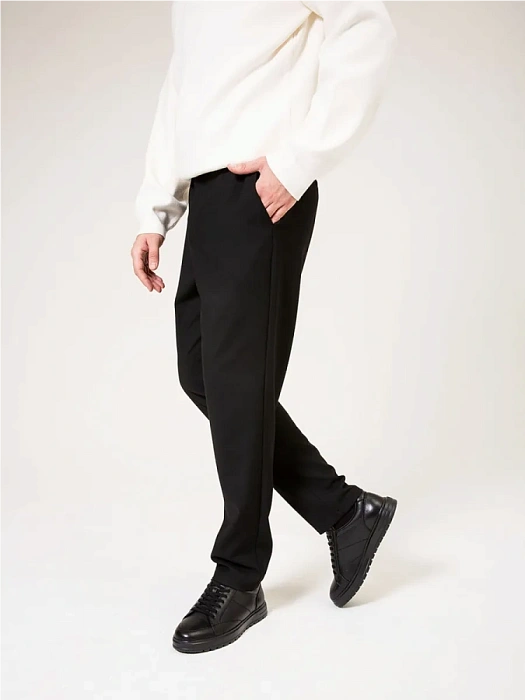 Мужские кеды BRUNO RENZONI  черные, артикул MC135A-1E-M