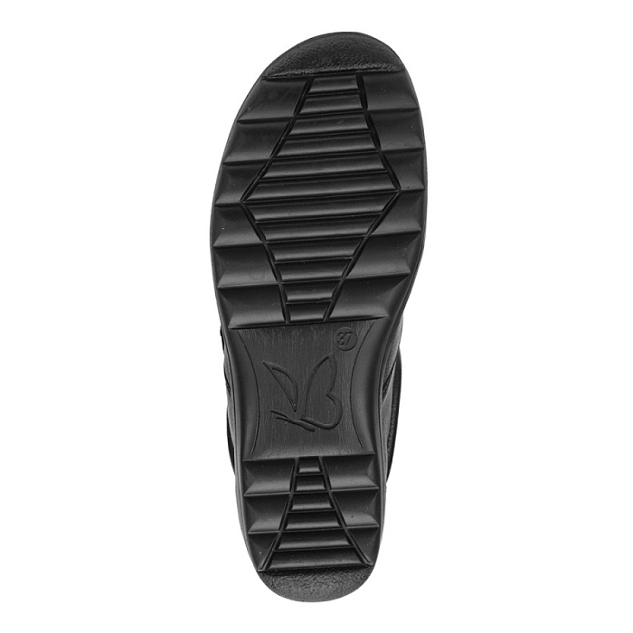 Женские туфли basic eObuv черные, артикул 9-74706-41-022