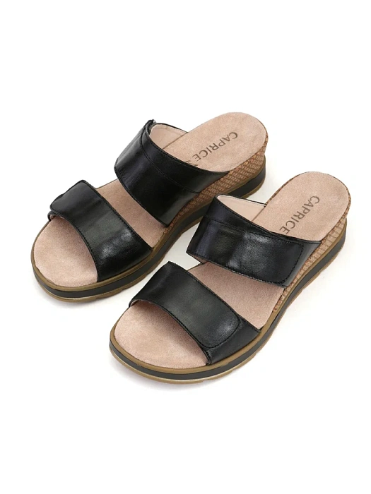 Женские сабо CAPRICE черные, артикул 9-27250-42-040