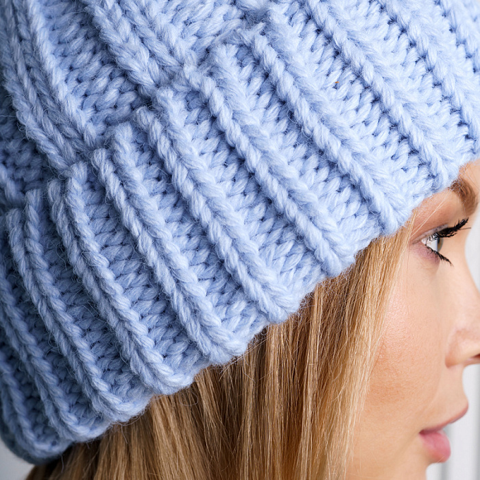 Головной убор FEDERICA RODARI, артикул FD346/2_L.blue