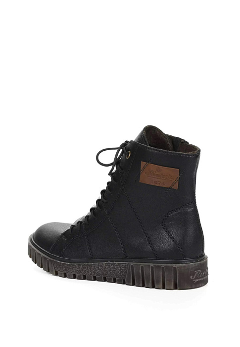 Женские ботинки basic RIEKER черные, артикул Y3421-00