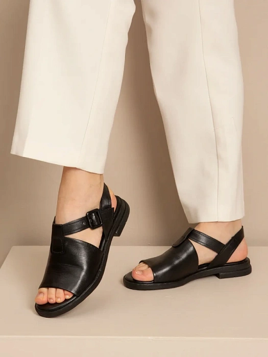 Женские босоножки  MARCO TOZZI черные, артикул 2-28164-42-001