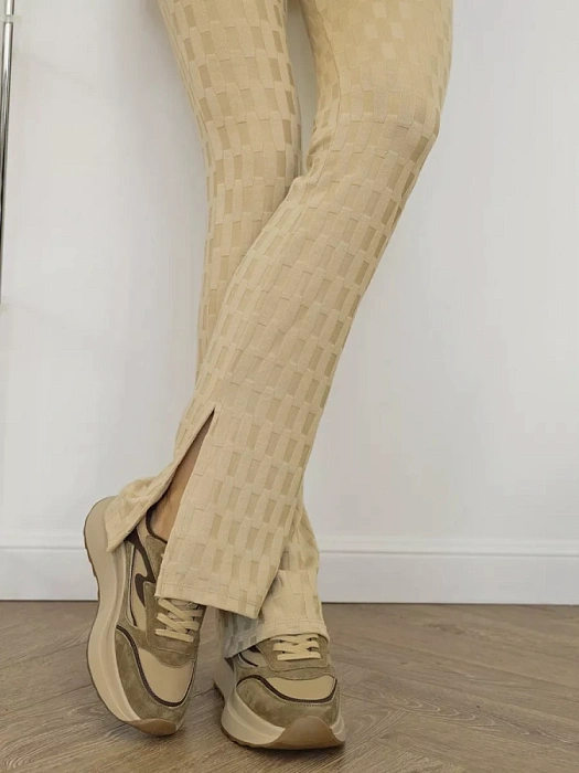 Женские кроссовки Donna Daniella  коричневые, артикул JM110-011