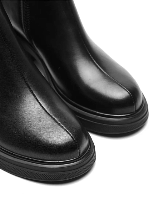 Женские ботильоны FEDERICA RODARI черные, артикул 31E-K627-L661