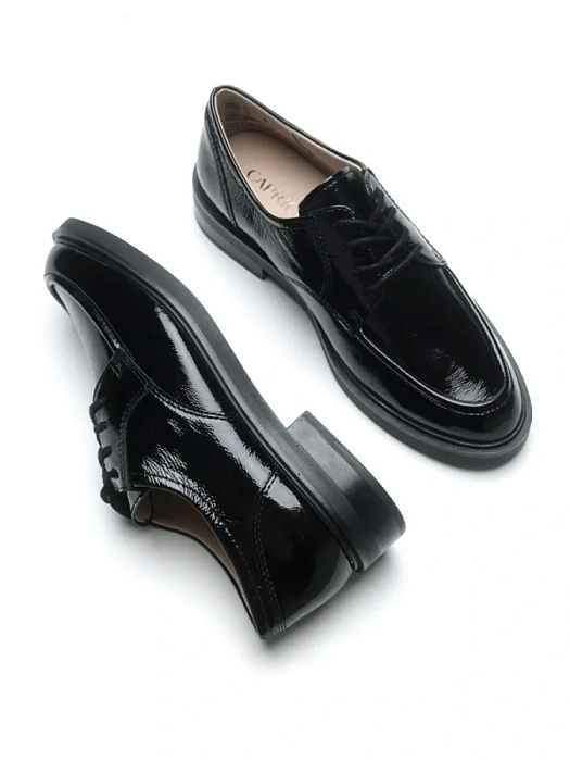 Женские туфли CAPRICE черные, артикул 9-23303-43-017