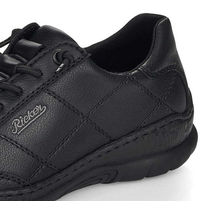 Женские кроссовки RIEKER черные, артикул N4268-00