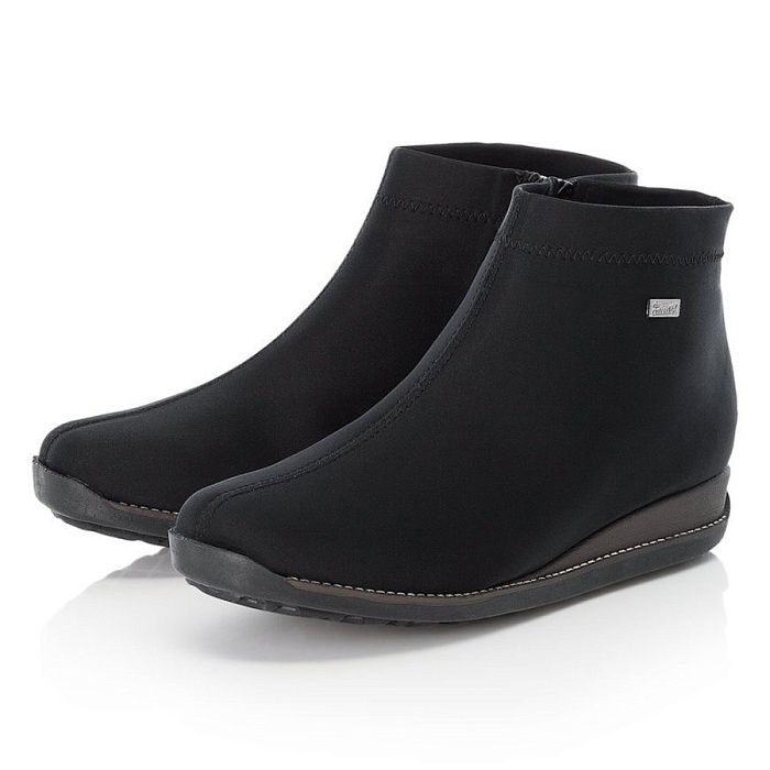 Женские ботинки basic RIEKER черные, артикул 98251-00