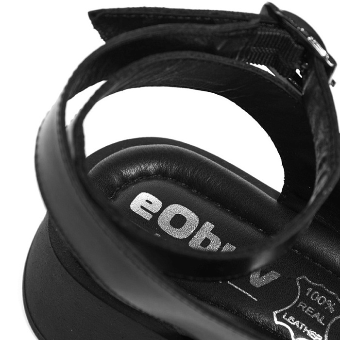 Женские босоножки  eObuv черные, артикул EO-G-120-24-1