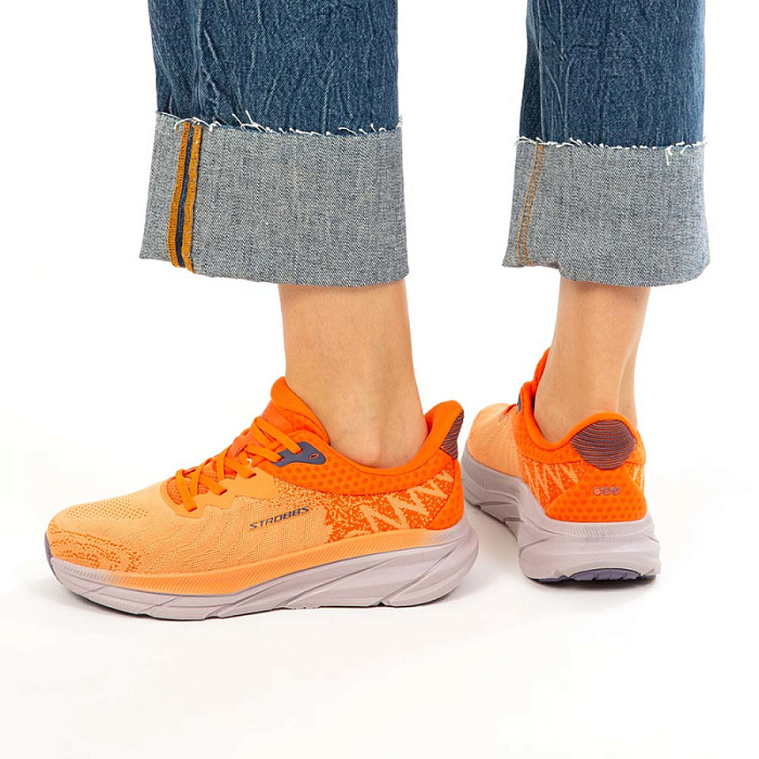 Женские кроссовки STROBBS оранжевые, артикул F7456-21