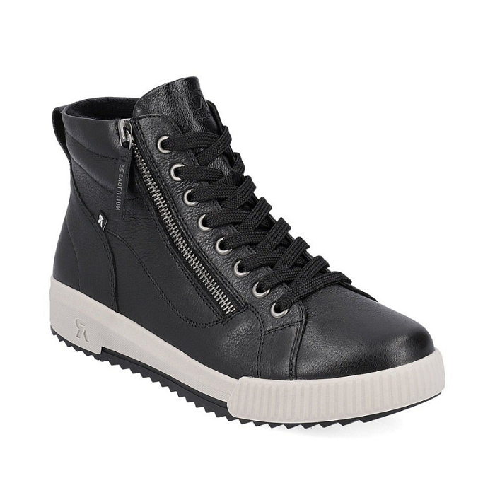 Женские ботинки basic RIEKER черные, артикул W0164-00