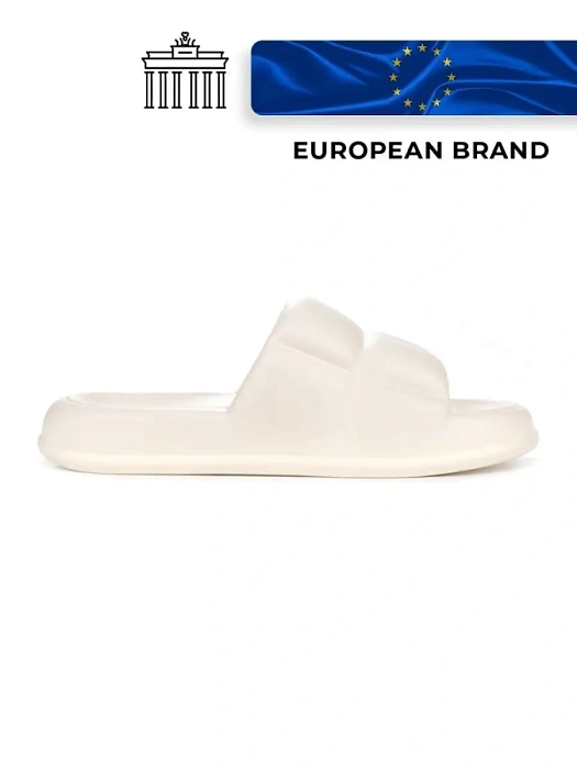 Женские сабо eObuv бежевые, артикул 837958/01-01EB