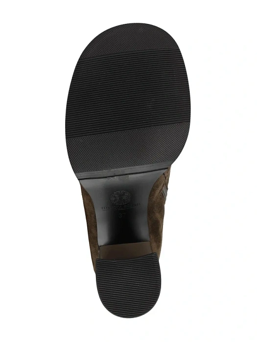 Женские сапоги basic FEDERICA RODARI зеленые, артикул 7E-3C592-828