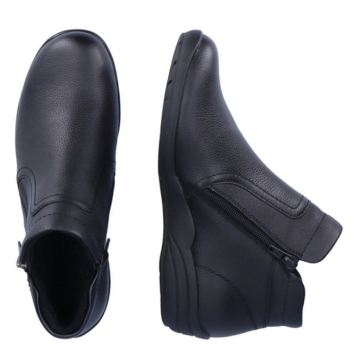 Женские ботинки REMONTE черные, артикул R7677-01