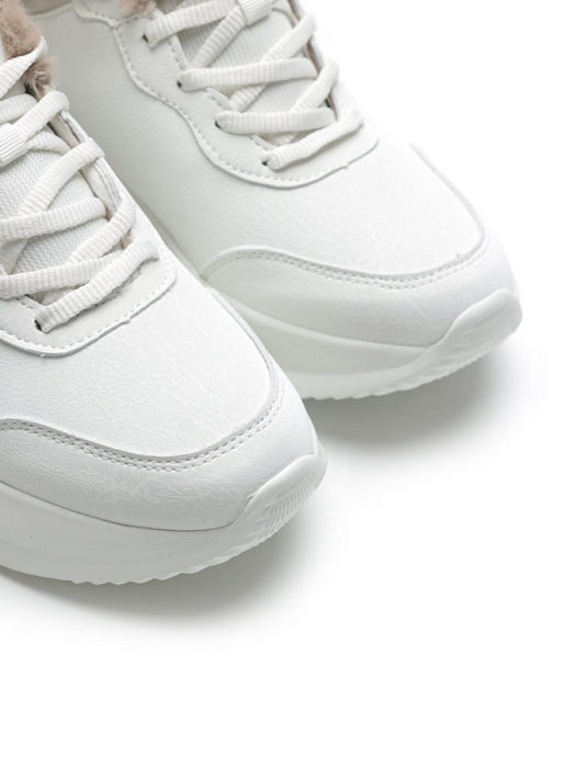 Женские кроссовки eObuv белые, артикул 148505/21-01EB