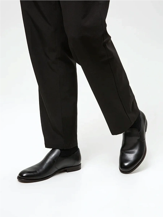 Мужские туфли BRUNO RENZONI  черные, артикул BR16773-MB