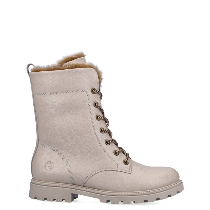 Женские берцы REMONTE бежевые, артикул D8476-60