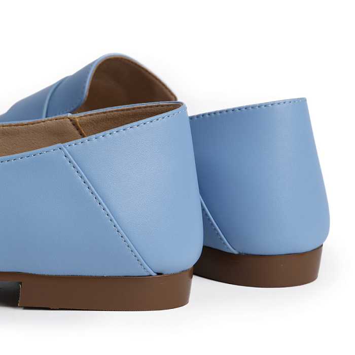 Женские лоферы eObuv синие, артикул 908759-5