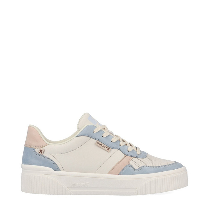 Женские кеды RIEKER белые, артикул W0701-81