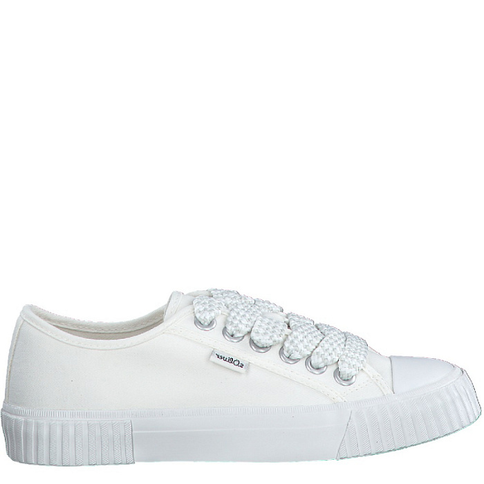 Женские кеды s.OLIVER белые, артикул 5-5-23620-20-100