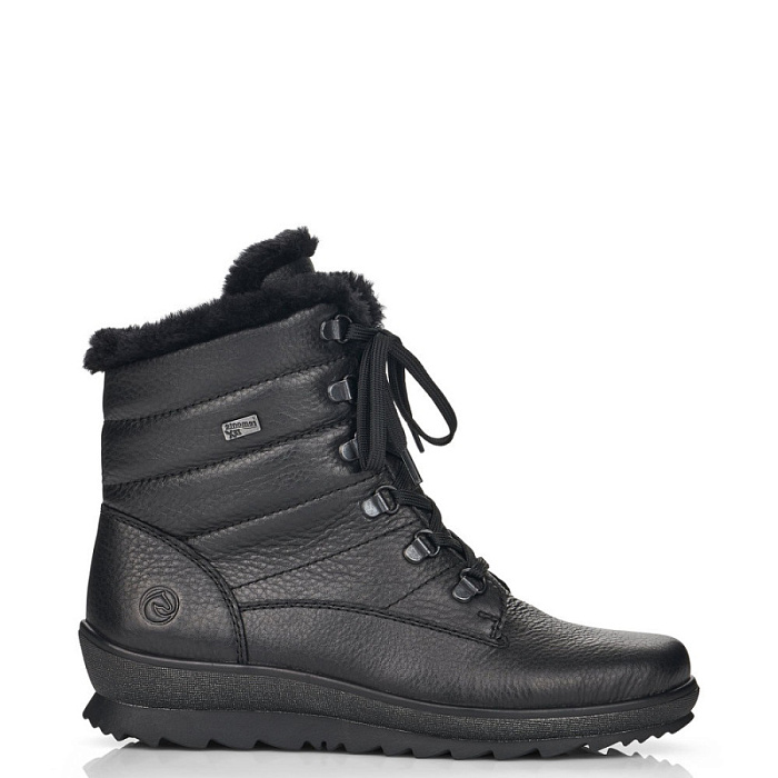 Женские ботинки basic REMONTE черные, артикул R8480-01