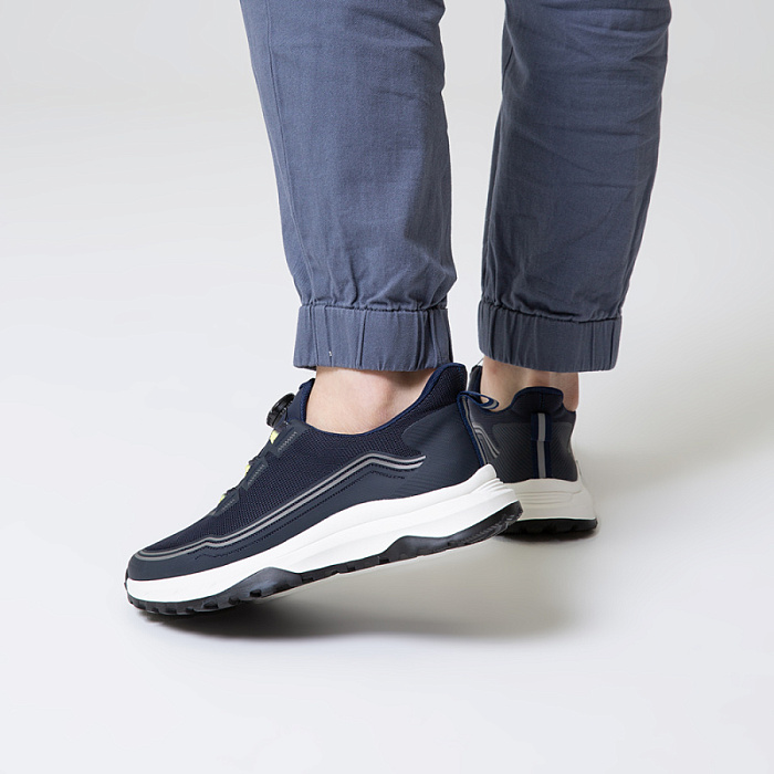 Мужские кроссовки BRUNO RENZONI  синие, артикул DQ81521-9