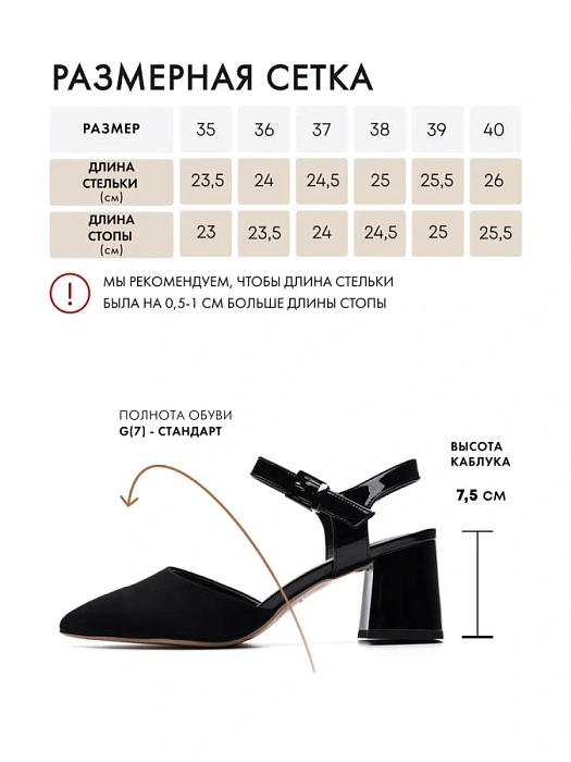 Женские туфли откр. basic FEDERICA RODARI черные, артикул 17E-ZH320-CT20-7Q