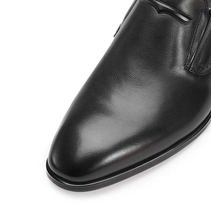 Мужские туфли BRUNO RENZONI  черные, артикул 5281A-7156A