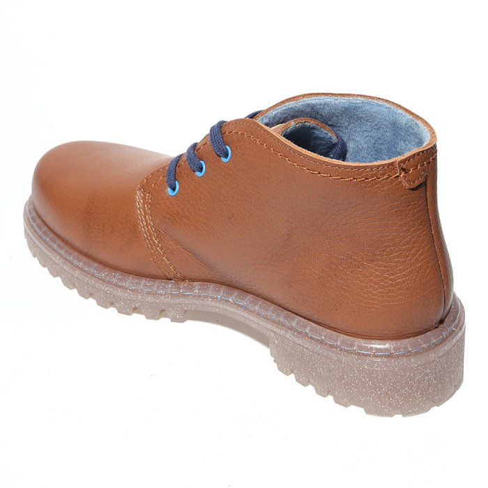 Женские ботинки basic Donna Daniella  коричневые, артикул ER56_425_L_BROWN