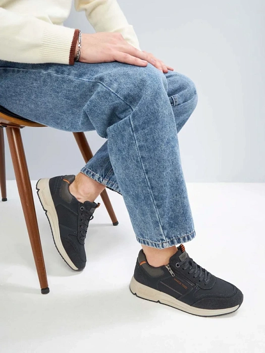 Мужские кроссовки MARCO TOZZI синие, артикул 2-13613-44-80F