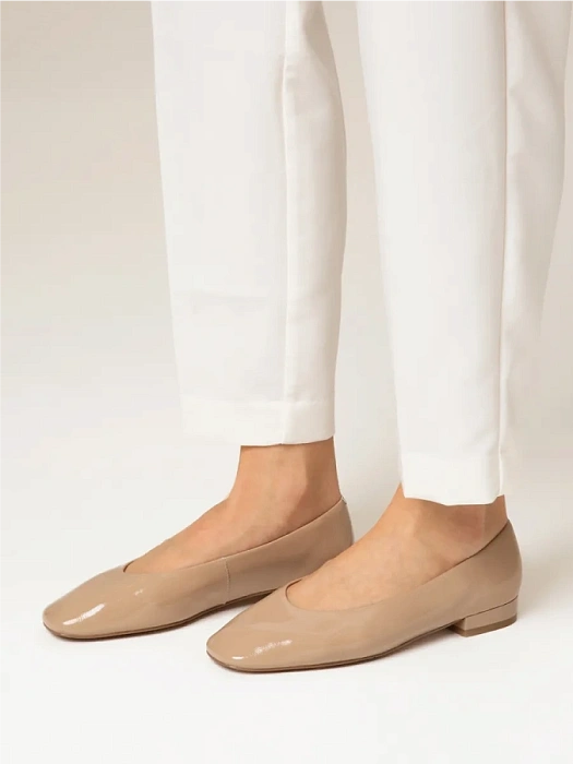 Женские балетки SOFIA-ALEXANDRA бежевые, артикул 38E-HF1000-6267D2