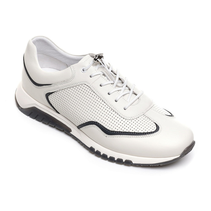 Мужские кроссовки BRUNO RENZONI  белые, артикул Q117B-1D