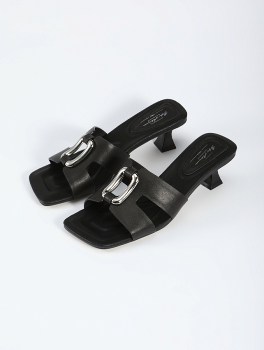 Женские сабо SOFIA-ALEXANDRA черные, артикул SA20562-WL