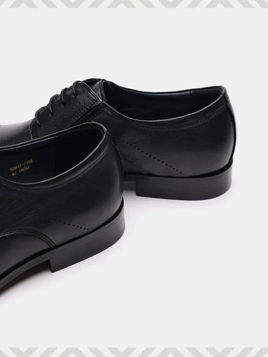 Мужские дерби BRUNO RENZONI  черные, артикул 5381A-910A