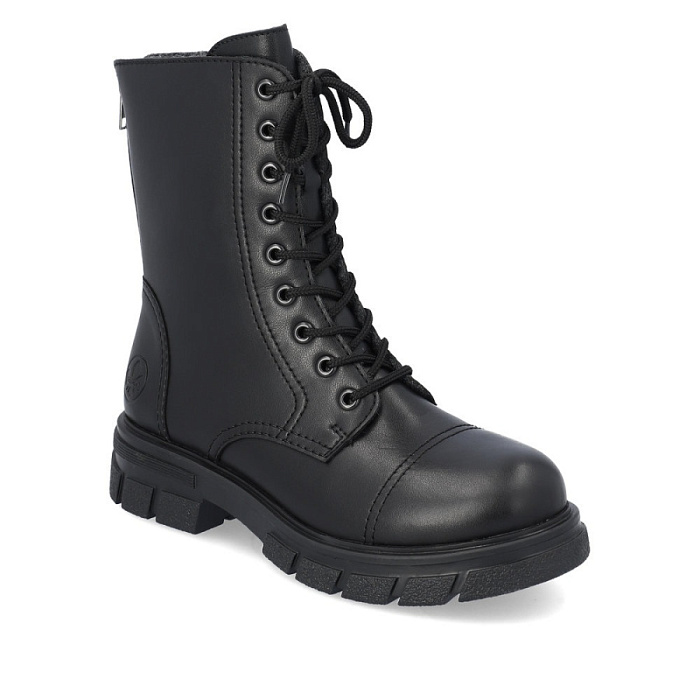 Женские берцы RIEKER черные, артикул Z9107-00