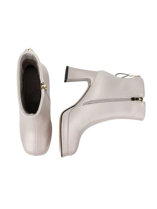 Женские ботильоны Donna Daniella  серые, артикул NU522-012