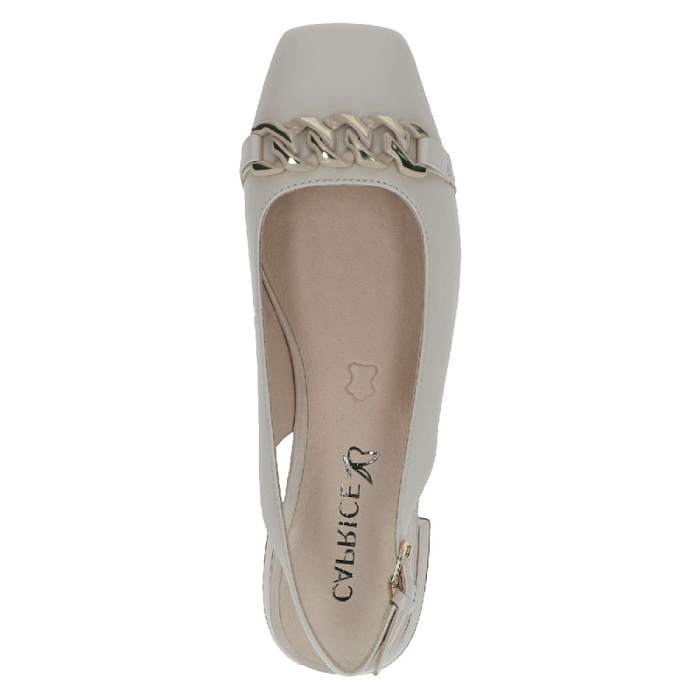 Женские слингбэки CAPRICE бежевые, артикул 9-9-29400-20-140