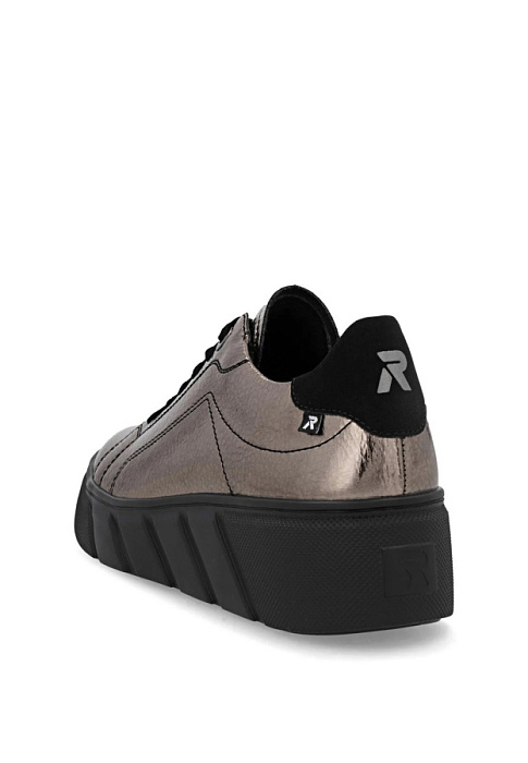 Женские кеды RIEKER бронзовые, артикул W2601-91