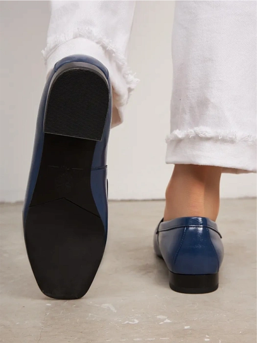 Женские туфли FEDERICA RODARI синие, артикул 4E-5136-202A-25W