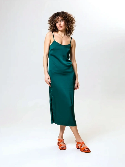 Женские босоножки  FEDERICA RODARI рыжие, артикул 17E-K560-A106-493A