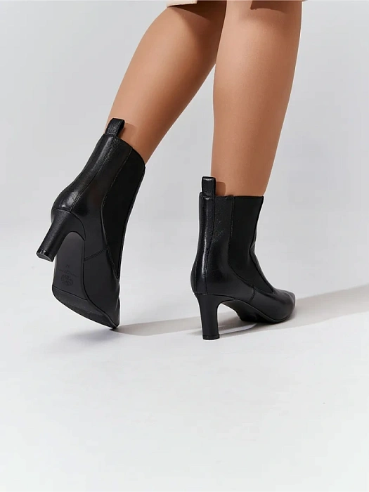 Женские ботильоны FEDERICA RODARI черные, артикул 7E-3C507-987