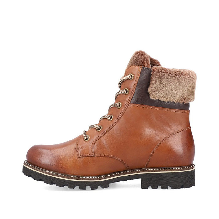Женские ботинки basic REMONTE коричневые, артикул D8463-25