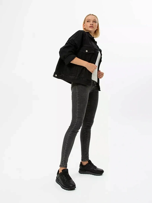 Женские кроссовки STROBBS черные, артикул F7514-3