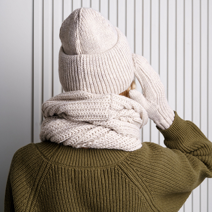 Головной убор FEDERICA RODARI, артикул FD403/19_beige