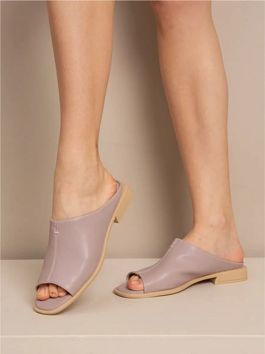 Женские сабо FEDERICA RODARI фиолетовые, артикул 43E-E2907-N65059-2