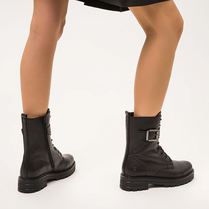 Женские ботинки basic REMONTE черные, артикул D2283-01